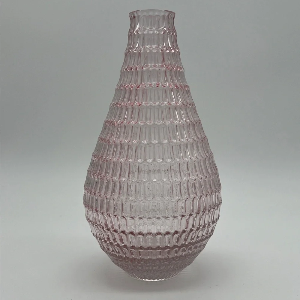 Xouvy Jane Modern Amethyst Glass Vase Ornaments Living Room Flower Home
